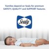 Sealy Baby Soybean Comfort 3-Sided Contoured -Diaper Changing Pad, White, 32” x 16” - Image 7