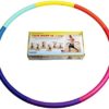 Weighted Hula Hoop, Trim Hoop 4B - 3.9 lb Large, Weight Loss Fitness Sports Hoop with No Wavy Ridges (Rainbow Colors) - Image 2