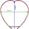 YOCAPE 110cm Aerial Hoop Lyra Circles Rings Stainless Strength Tested Circus Aerial Yoga Hoop Single Point Aerial Ring Set Fitness Equipment - Image 5