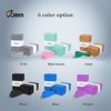 JBM Yoga Blocks 2 Pack with Strap, Cork Yoga Block 2 Pack EVA Foam Yoga Block Set of 2 Yoga Block with Strap, Yoga Bricks with Strap, Yoga Block Yoga Brick Yoga Cube Stretch Blocks Stretching Blocks - Image 2
