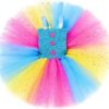 Little Girls Jungle Animals Fairy Clown Tutu Princes Dress Up Clothes for Halloween Costume Role Play Party - Image 4