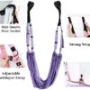 Huanxi JLLidcy Adjustable Aerial Yoga Strap Hammock Swing Stretching Anti-Gravity Inversion Exercises Multilayer Belt Yoga Flexibility Trainer Paionn (Color : B-Green) - Image 3