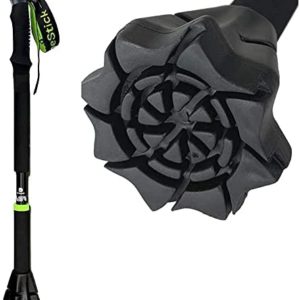 Dynamo Prime Stick Cane - Lightweight Walking Cane for Seniors, Men and Women - Adjustable, Best Cane for Better Balance and Posture, Mobility and Hiking.