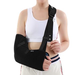 Arm Sling Shoulder sling Immobilizer for Shoulder Injury - Rotator Cuff Support Brace - Comfortable Medical Sling for Men and Women for Broken, Dislocated, Fracture, Strain Left and Right Arm