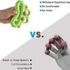 Fanwer 3 Level Hand Grip Strengthener Set Finger Exerciser Silicone Grip Strength Trainer Resistance Bands Finger Stretcher and Grip Hand Exercise Ring for Senior & Arthritis Relieve Wrist Pain (3PCS) - Image 5