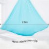 GCWA Aerial Yoga Swing Set, Antigravity Inversion Exercises Swing, Silks Fabric Assist Training Strap, for Dancing Ballet Lover Flexibility Stretching,Purple - Image 4