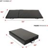 Sunny Health & Fitness Folding Gymnastics Tumbling Mat - Extra Thick with Carry Handles - for Exercise, Yoga, Fitness, Aerobics, Martial Arts, Cardio - Image 4
