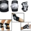 BOSONER Kids/Youth Knee Pads Elbow Pads Wrist Guards Set for 3-15 Years, Child Protective Gear Set for Roller Skates, Cycling, BMX Bike, Skateboard, Inline Skating, Scooter Riding Sports - Image 7