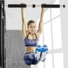 Horizontal Bar Indoor Door Punch- Home Fitness Equipment Aerial Yoga Swing Door (Black, One Size) - Image 3