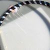 Adult 1.5 lb. Hula Hoops Black Weighted Fitness Dance Workout Exercise Beginner Small 36 inches round. Get Your Middle Little! - Image 3