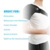 Solmyr Shoulder Brace Injury Recovery Compression Support Sleeve, Sleeve Wrap for Shoulder Stability, for Torn Rotator Cuff, Dislocation, Tendonitis, Sprain, Arthritis, Pain Relief, Fits Left and Right Arm, Men & Women - Image 3