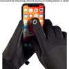 MYSNKU Work Gloves with Grip,Winter Gloves Touch Screen Fingers Warm Gloves Insulated Anti-Slip Windproof Cycling Riding Running Work for Men Women - Image 8