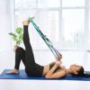 Cerbonny Calf Stretcher & Foot Stretcher Set 9 Loops Yoga Stretching Strap with Door Anchor, Snap Hook, Nonelastic Leg Stretcher for Plantar Fasciitis Relief, Achilles Tendonitis, Pilates and Dance - Image 5