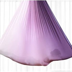 SYN-GUGAI Yoga Hammock, 6 M Long 2.8 M Wide Hammock Fitness Anti Gravity Swinging Flying for Inversion Exercise Pilates Gymnastics (Color : D, Size : 6M)