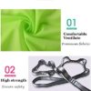 Flying Hammock Swing Aerial Dance Hammock Silk Fabric for Dance Anti-Gravity Pilates for Improved Dance Inversions, Flexibility and Core Strength,C-OneSize - Image 7