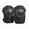 AmazonCommercial Swivel Cap Knee Pads, 9 in, Black, 3 pair - Image 2