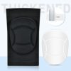Knee Pads with Thick Sponge Non-Slip, Breathable Knee Protectors, Support Brace, Women Men Knee Sleeves for Volleyball, Basketball, Yoga Black(M) - Image 7