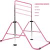 WATBKHE Kids Gymnastics Bar Gymnastic Equipment for Home Adjustable Height Gymnastic Training Bar Gymnastic Stuff for 3-7 Years Old Girls - Image 3