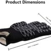 OVOS BBQ Gloves - 1472℉/800℃ Extreme Heat Resistant Grill Gloves, Flexible Non-Slip Silicone Grip, Perfect Oven Gloves for BBQ, Cooking, Grilling, Baking (Black) - Image 2