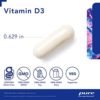 Pure Encapsulations Vitamin D3 125 mcg (5,000 IU) | Supplement to Support Bone, Joint, Breast, Prostate, Heart, Colon and Immune Health* | 120 Capsules - Image 4