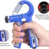 Hand Grip Strengthener 2 Pack,Grip Strength Trainer with Adjustable Resistance 10-130 Lbs,Forearm Exerciser,Hand Grip Exerciser for Muscle Building and Injury Recover - Image 5