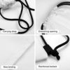 Aerial Silks In A Heartbeat Aerial Print Drawstring Backpack, Cool Sackpack String Bag for Gym Shopping Sport Yoga - Image 6