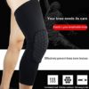 PISIQI Knee Compression Pads Long Leg Sleeve Brace Protection for Basketball, Football & Volleyball (2 Sleeves) - Image 2
