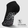 Yoga Socks Non Slip Skid Socks with Grips Pilates Ballet Barre Socks for Women - Image 4