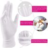 Moisturizing Gloves for Dry Hands Overnight, Selizo 3 Pairs 100 Percent White Cotton Gloves for Women Eczema, Hand Moisturizer Sleeping Spa Gloves for Eczema Dry Hands - Image 3