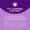 OLLY Sleep Gummy, Occasional Sleep Support, 3 mg Melatonin, L-Theanine, Chamomile, Lemon Balm, Sleep Aid, Blackberry, 50 Count - Image 4