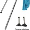 EVTSCAN Yoga Sling Inversion, Indoor Outdoor Aerial Yoga Stand Frame Yoga Body Swing Inversion Stand with Belt - Image 8