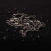 Fishing Rolling Barrel Swivels, 500pcs Fishing Line Connectors Stainless Steel Black Nickel Fishing Bearing Swivels Terminal Tackles for Saltwater Freshwater Size 30-97Lbs - Image 7
