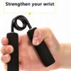 Baotkere Metal Hand Grip Set Strength Trainer 3 Pack 100 150 200lb Hand Exercise by Portable Bag, Arm Muscle Builder with or Without Soft Form, Wrist Gym for Beginner & Professional - Image 4