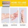 Blue Finger Hand Cream Gift Set Hand Care Hand Repair Cream 6 x 30ml Hand Moisturiser mini Hand Gift Set Travel Size Hand Cream for Dry Hands Travel Size Care Cream - Image 6