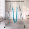 EVTSCAN Yoga Sling Inversion, Indoor Outdoor Aerial Yoga Stand Frame Yoga Body Swing Inversion Stand with Belt - Image 7