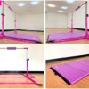 MARFULA Adjustable Gymnastics Bar with Mat 6 Ft Base Kip Bar with Mat Gymnastics Horizontal Bar with Mat Gymnastics Training Bar Equipment with Mat for Kids and Gymnast Exercise Home and Gym Club Use - Image 6