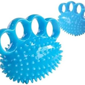 NC Hand Grip Exerciser Strengthener,Four Finger Exerciser Ball and Hand Exercisers for Strength,Squeeze Ball and Stress Balls for Adults,Therapy Ball for Hand Cramps and Recovery