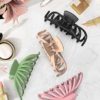 Hair Clips for Women - OPAUL Matte Nonslip Large Hair Claw Clips for Thick and Thin Hair, 4.7 Inch Strong Hold Big Hair Clips Fashion Hair Styling Accessories Christmas Gifts for Women Girls (4 Pack) - Image 8