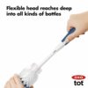 OXO Tot Bottle Brush with Nipple Cleaner and Stand - Navy - Image 4