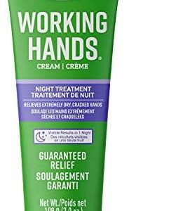 O'Keeffe's Working Hands Night Treatment Hand Cream, 7 Ounce Tube, (Pack of 1)