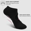 Yoga Socks Non Slip Skid Socks with Grips Pilates Ballet Barre Socks for Women - Image 3