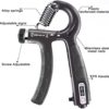 Grip Strength Trainer, Hand Grip Strengthener, Finger Forearm Exerciser, Grip Strength Trainer with Counter, Hand Exerciser for Muscle Building, Adjustable Resistance 10 lbs -130lbs - Image 4