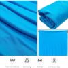 Aerial Yoga Swing Set Yoga Hammock Trapeze Sling Inversion Tool for Indoor Home Fitness with Ceiling Anchors and 2 Extensions Straps(Blue) - Image 5