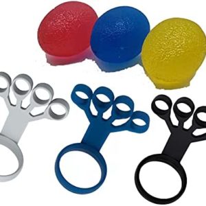 Grip Strength Trainer Finger Exerciser Hand Grip Strengthener Finger Stretche Upgraded Finger Stretcher Relieve Wrist & Thumb Pain, Carpal tunnel Hand Therapy Great for Rock Climbing Musicians