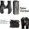 COOLJOB 12 Pairs Safety Work Gloves with Grip, Ultra-lite PU Coated Polyurethane Working Gloves for Men Women, 13 Gauge Seamless Knit for Warehouse Driver Worker, Bulk Pack Package, X-Large Black - Image 2