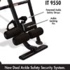 Body Vision IT9550 Deluxe Inversion Table with Adjustable Head Pillow & Lumbar Support Pad - Image 4