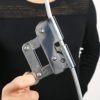 01 Self-Locking Rope Grab,Self-Braking Stop Descender Clamp Climbing Anti Fall Protection Equipment Rope Grab Ascender Fall Protection for Rocking Climbing Tree(Round Hole) - Image 4