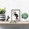 Inspirational Wall Art Decor - Positive Quote Home Decoration - Motivational Encouragement Gifts for Women -8x10 Poster for Girls or Teens Bedroom, Living Room, Bathroom, Office - Floral Butterflies - Image 5