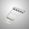 ULTNICE 4 String Guitar Trapeze Tailpiece Adjustable Guitar Tailpiec Bridge with Screws for Archtop Jazz Bass Guitar 15mm Spacing - Image 9