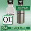 got leach? - 20oz Stainless Steel Water Bottle, Silver - Image 2